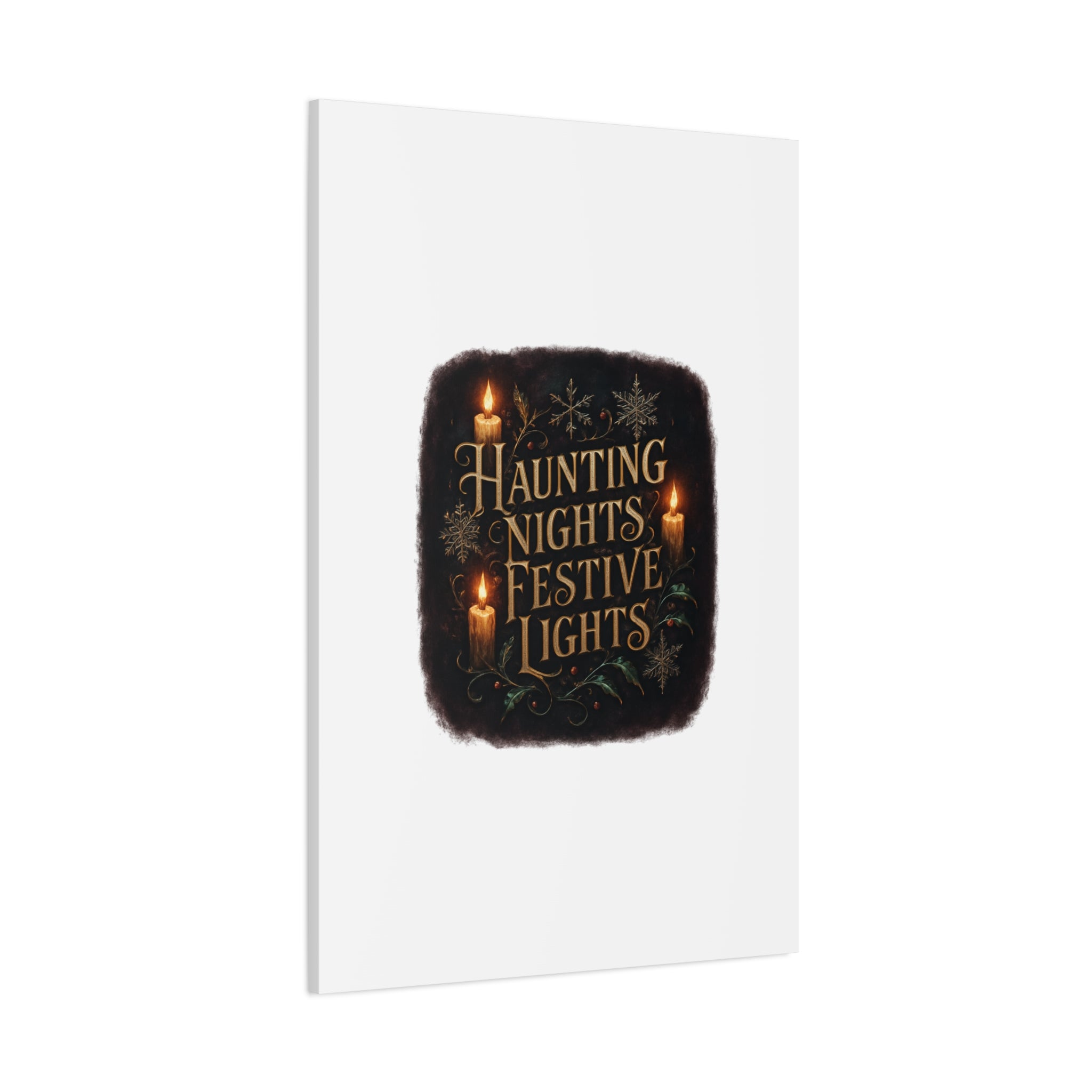 Haunting Nights Festive Lights Canvas