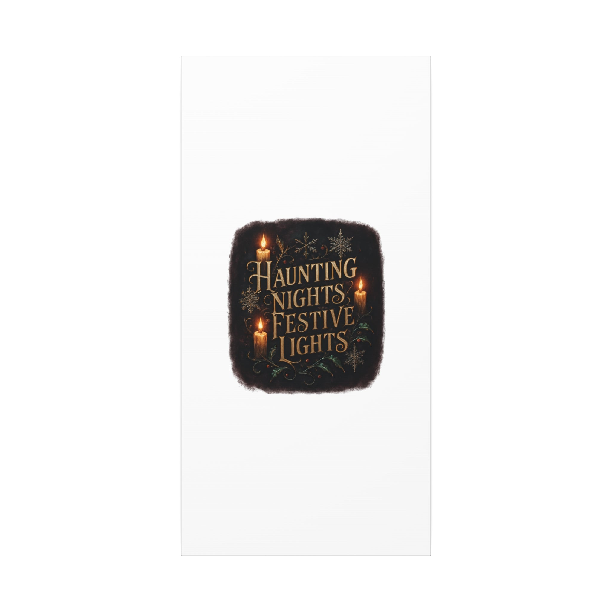 Haunting Nights Festive Lights Canvas