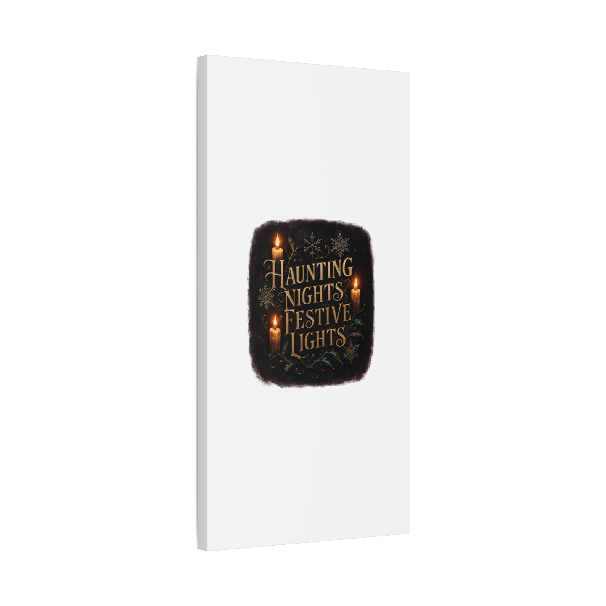 Haunting Nights Festive Lights Canvas