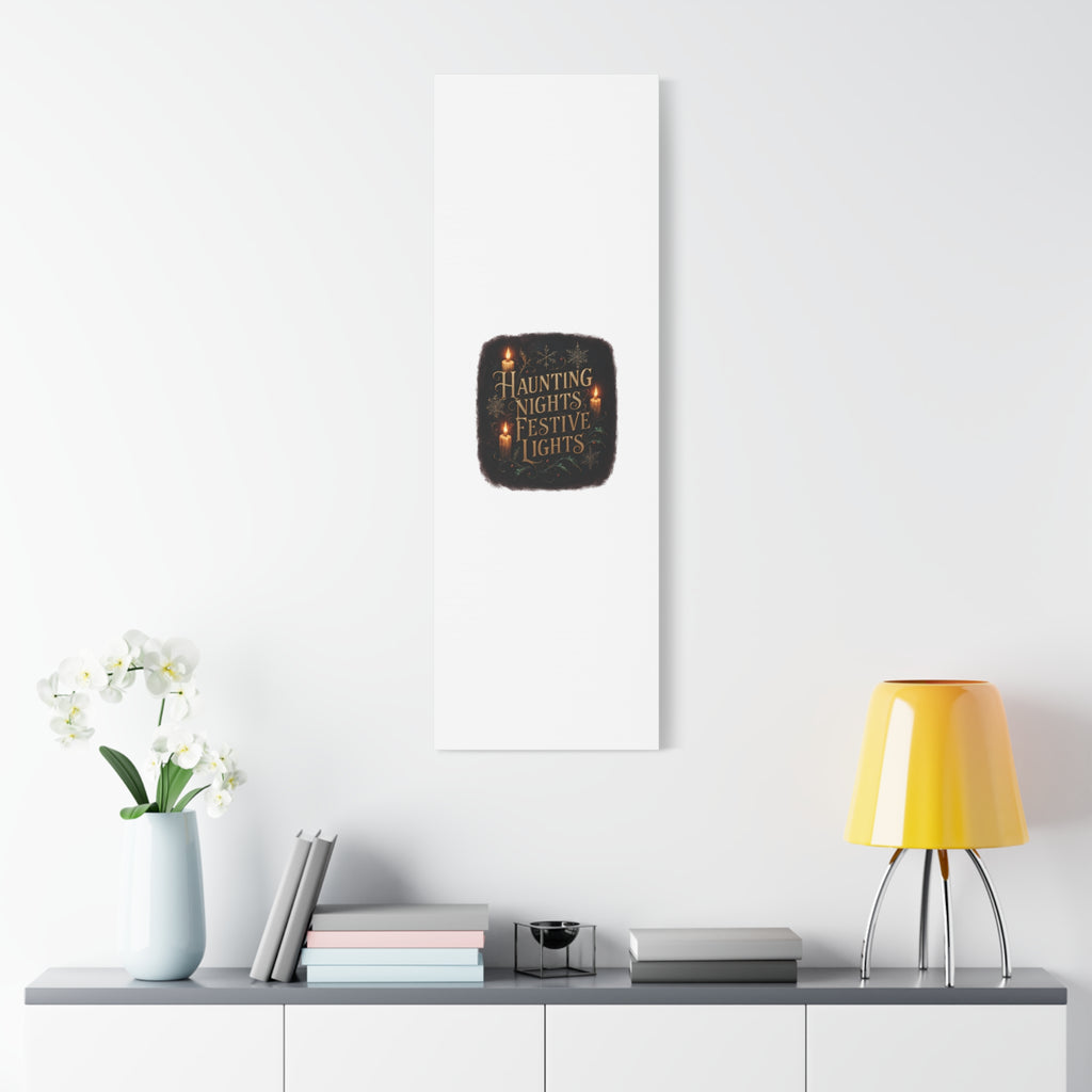 Haunting Nights Festive Lights Canvas