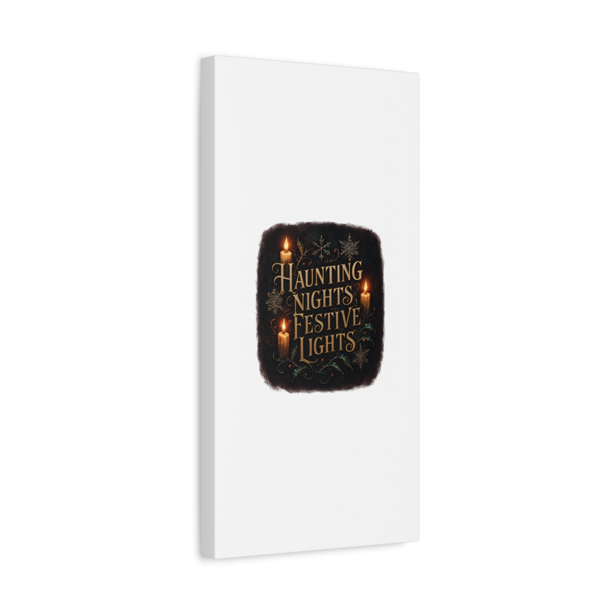 Haunting Nights Festive Lights Canvas