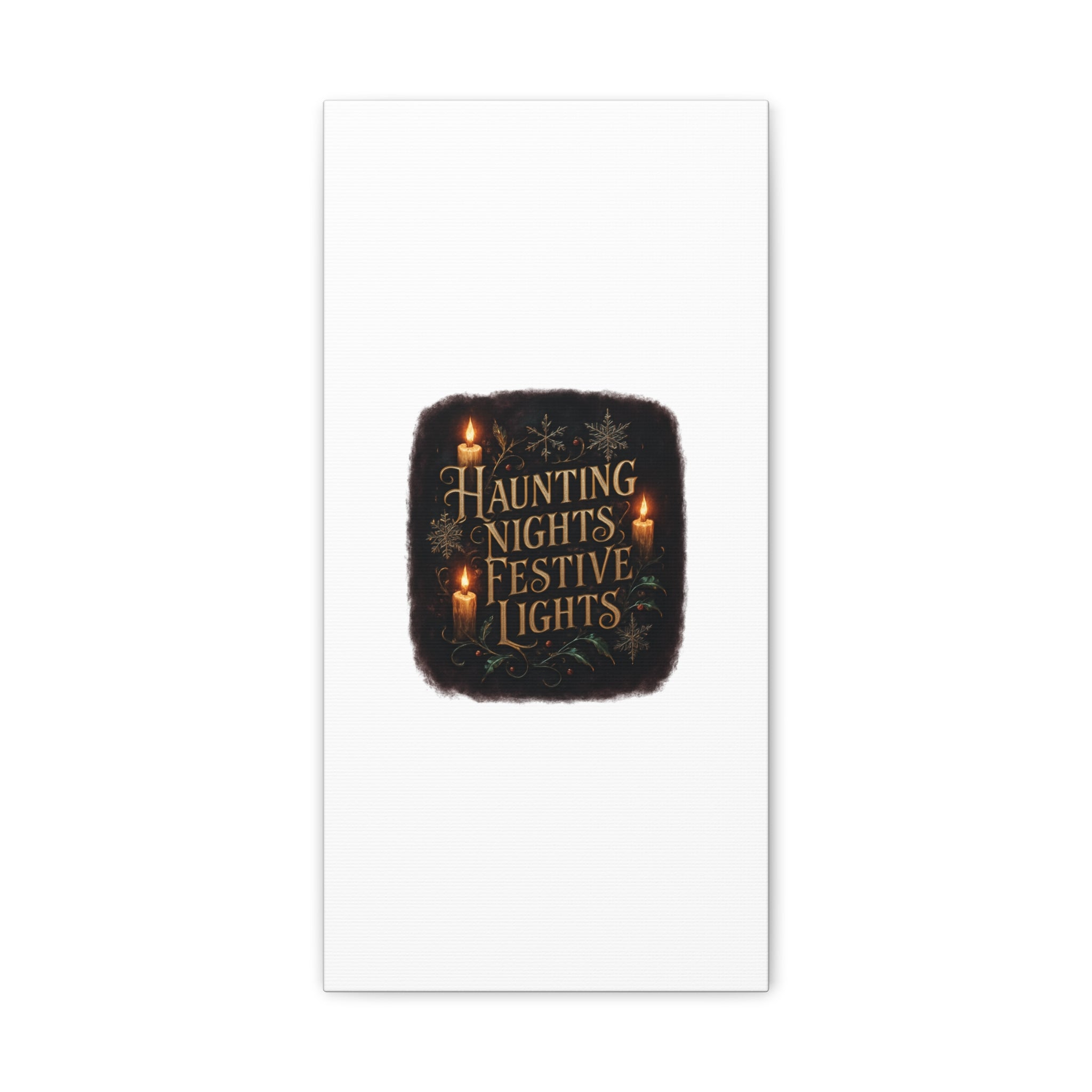 Haunting Nights Festive Lights Canvas