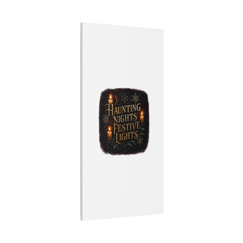 Haunting Nights Festive Lights Canvas