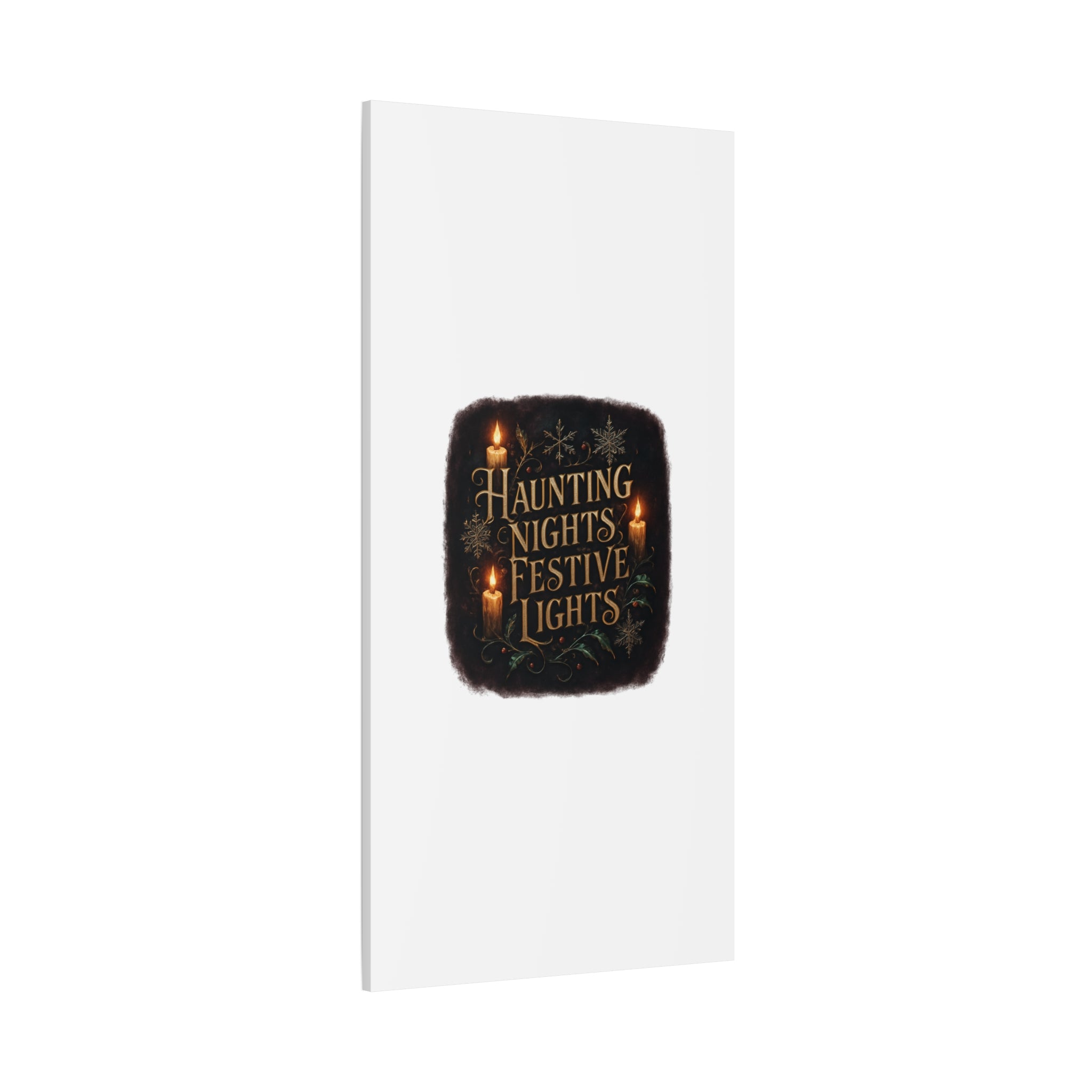 Haunting Nights Festive Lights Canvas