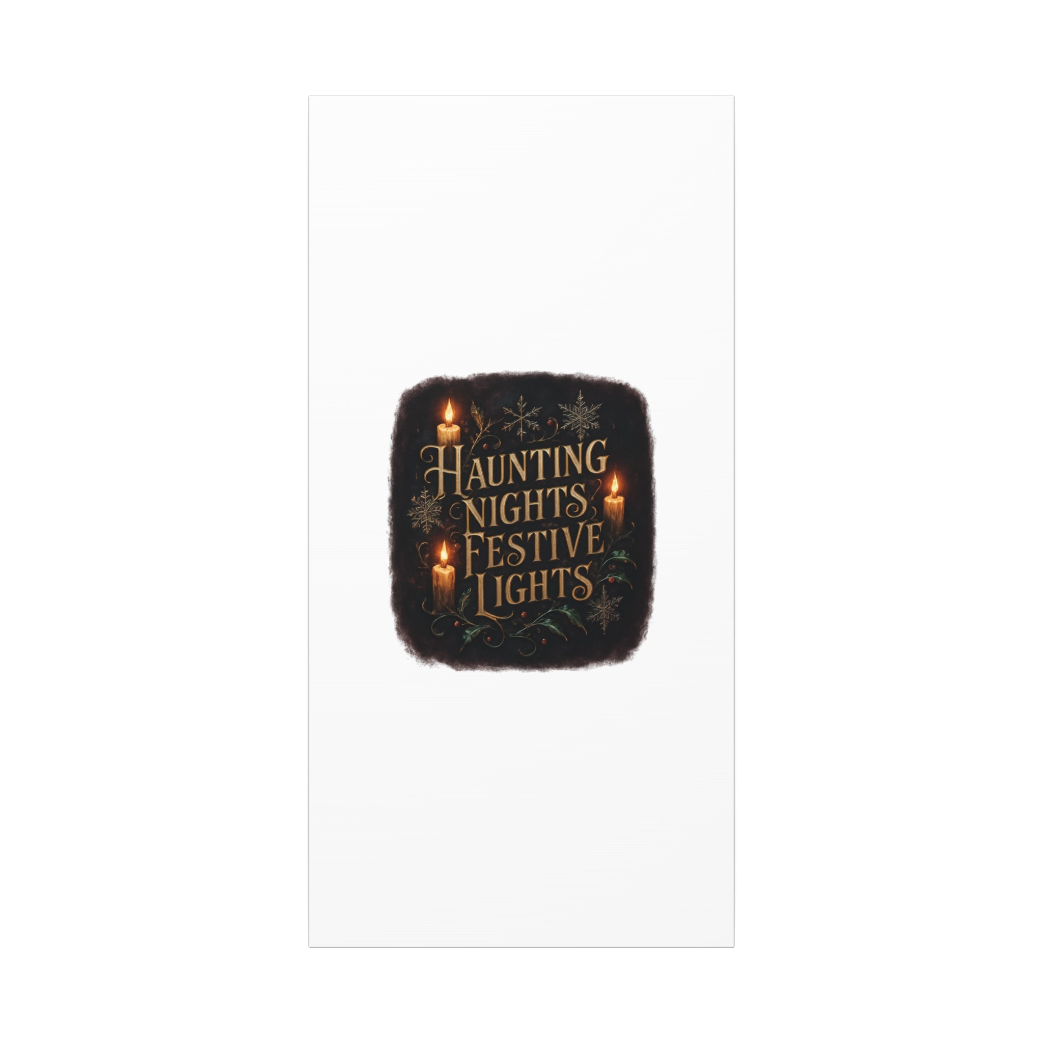 Haunting Nights Festive Lights Canvas
